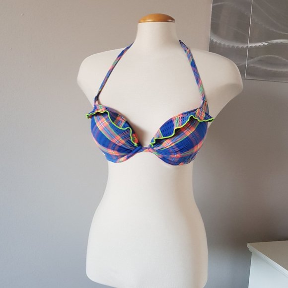 Victoria's Secret Other - Victoria Secret Enhancer Halter Bikini Set